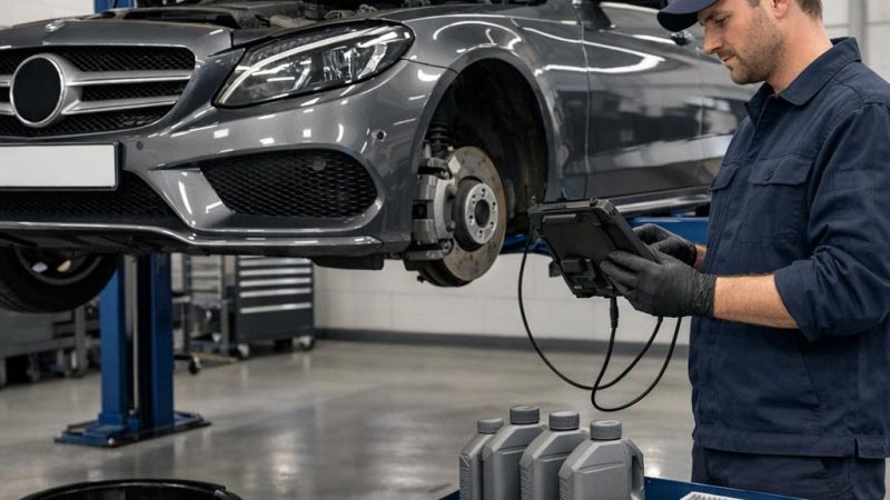 Grote beurt Mercedes