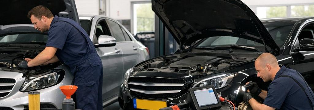 Verschil Service A en B Mercedes