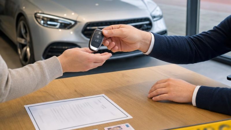 Auto overschrijven stappenplan
