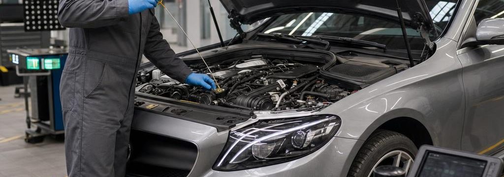 Kleine beurt Mercedes