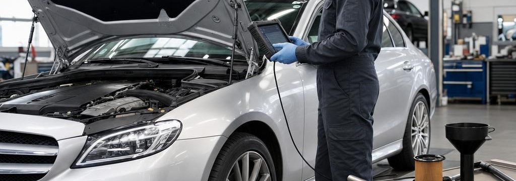 Mercedes Service A codes