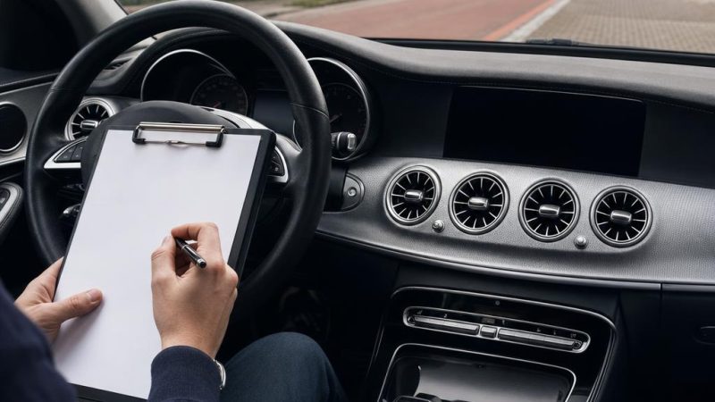 Proefrit checklist Mercedes occasion