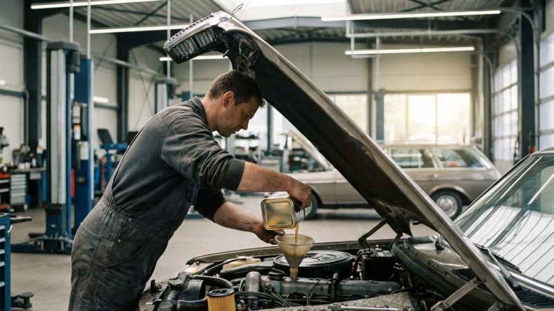 Hoe vaak olie verversen Mercedes