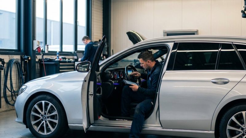 Mercedes Service B codes