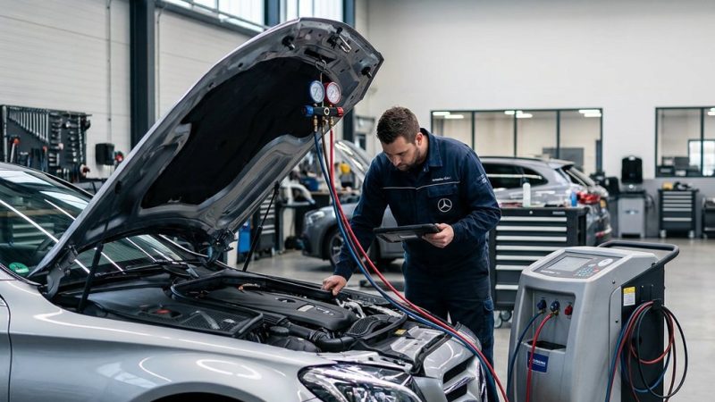Mercedes airco onderhoud