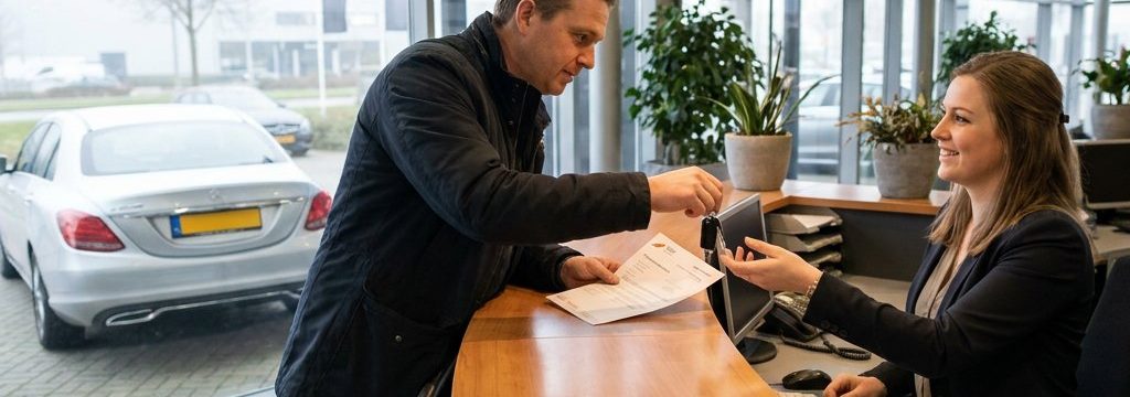 RDW vrijwaringsbewijs Mercedes