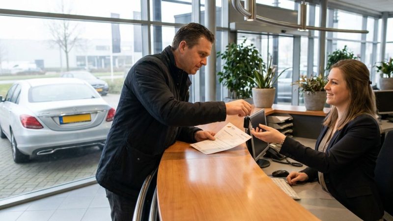 RDW vrijwaringsbewijs Mercedes
