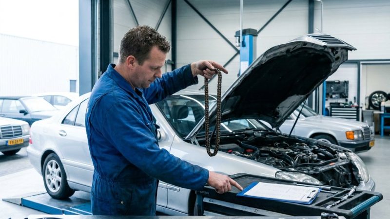 Mercedes distributieketting vervangen kosten
