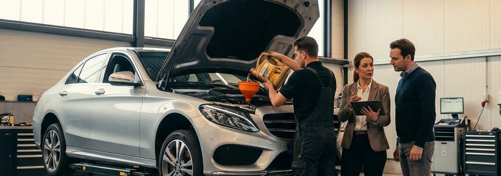 Olieverversing Mercedes kosten
