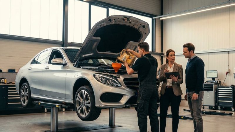 Olieverversing Mercedes kosten