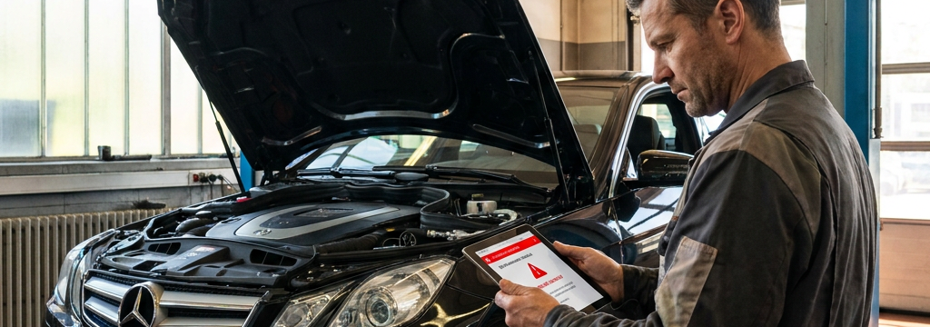 Servicebeurt overslaan bij Mercedes